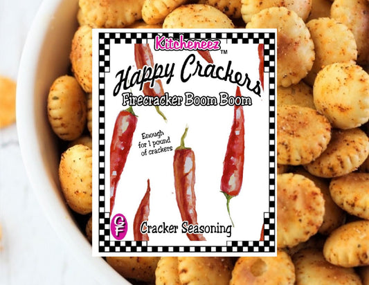 Firecracker Boom Boom Happy Cracker Spice Seasoning - Kitcheneez Mixes & More!