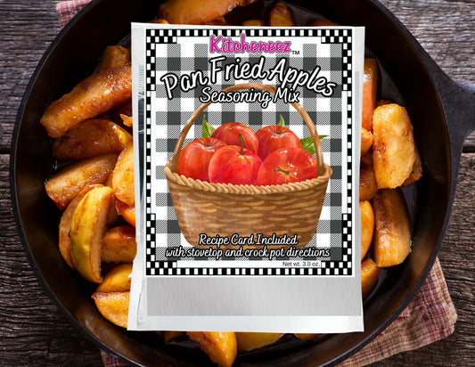 Pan Fried Apples Spice Seasoning