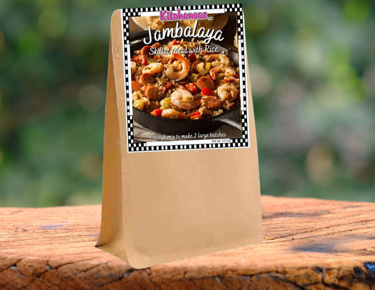 Jambalaya Skillet Meal Kit with Seasonings and Rice