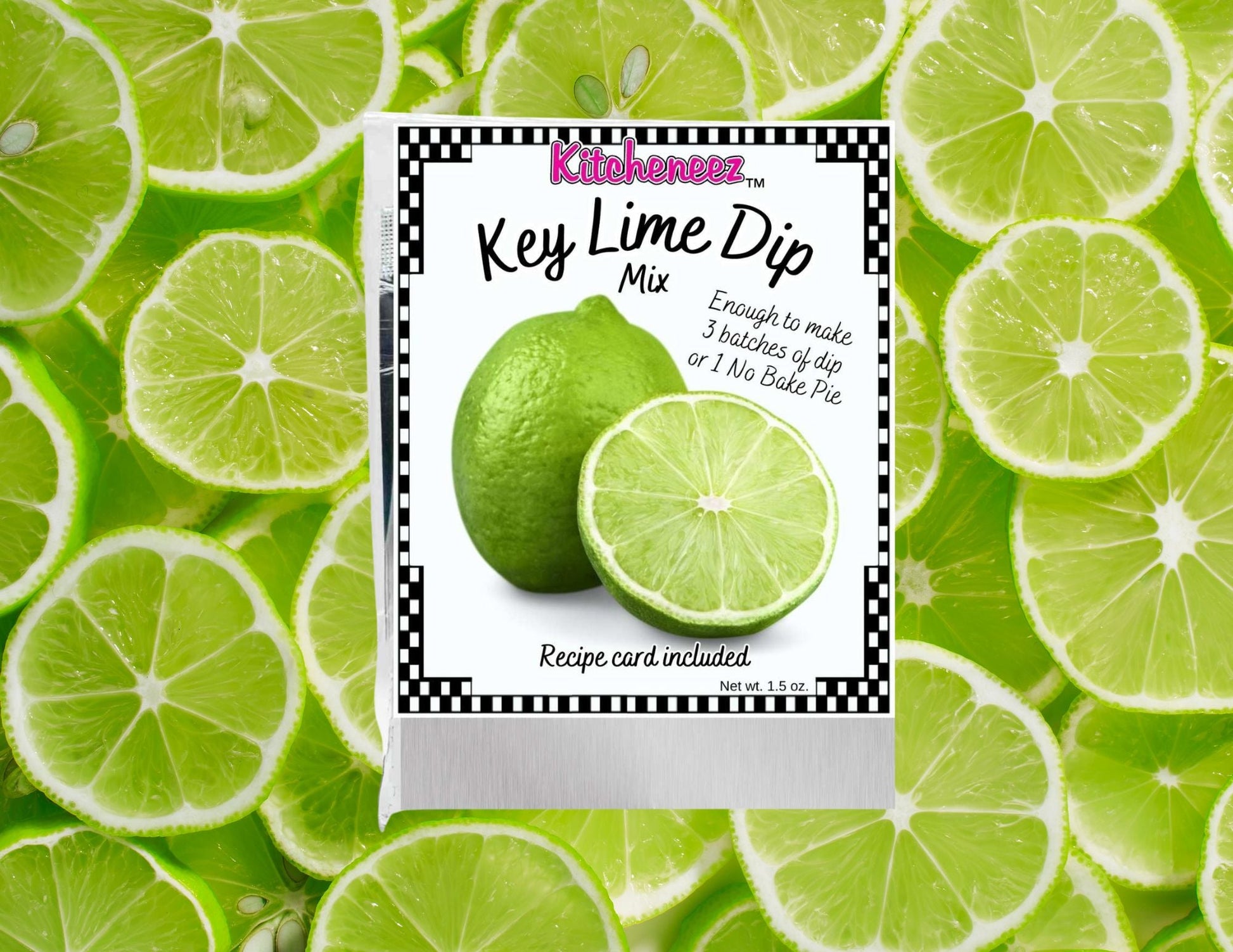 Key Lime Pie Dip Mix - Refreshingly Simple - Kitcheneez Mixes & More!