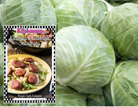 Kielbasa and Cabbage Spice Seasoning - Kitcheneez Mixes & More!