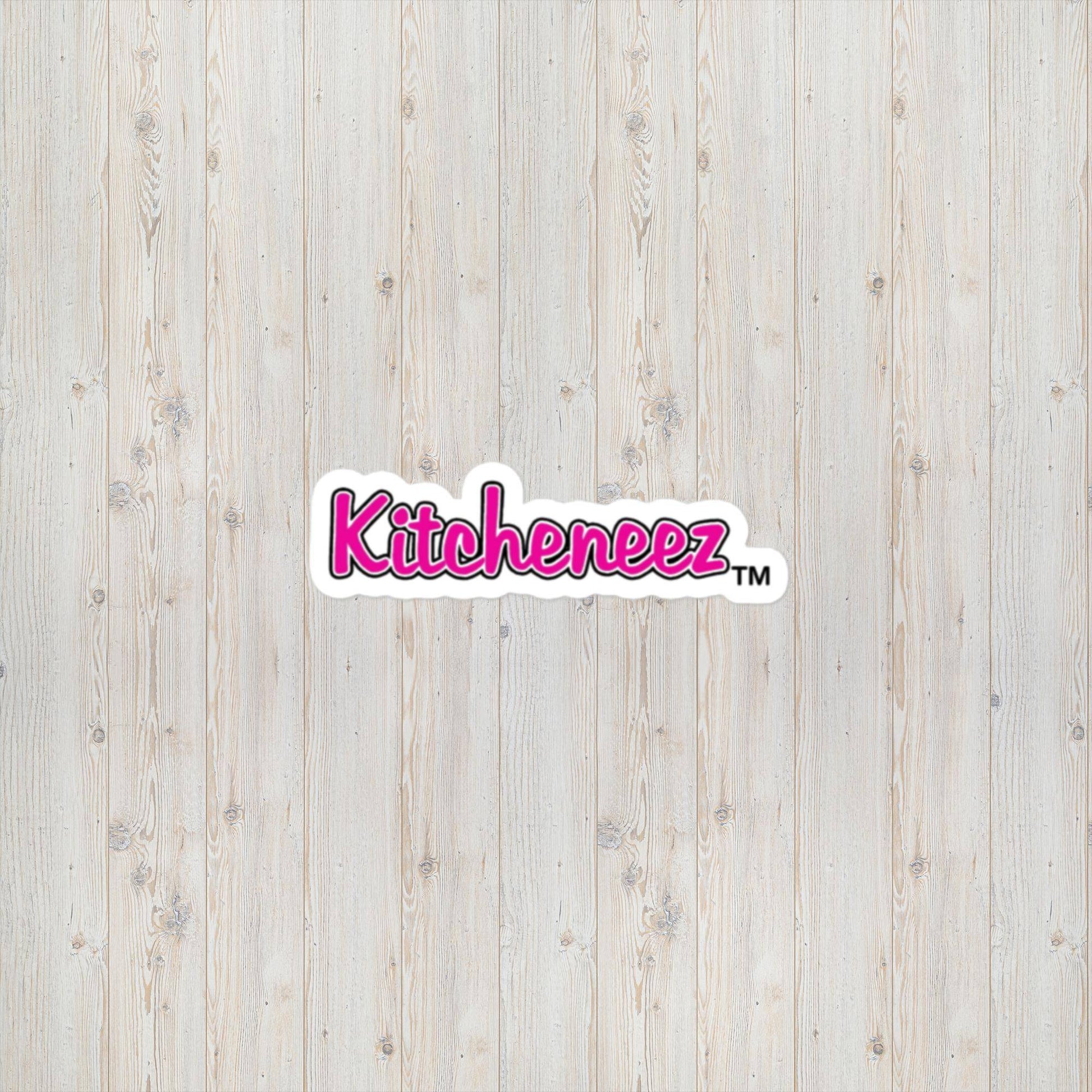 Kitcheneez Bubble - free stickers - Kitcheneez Mixes & More!