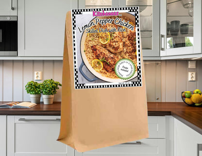 Lemon Pepper Chicken Rice Skillet Meal Kit