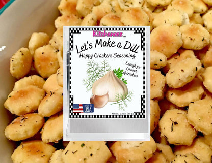 Let's Make a Dill Happy Cracker Spice Seasoning