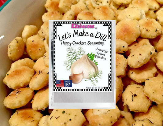 Let's Make a Dill Happy Cracker Spice Seasoning