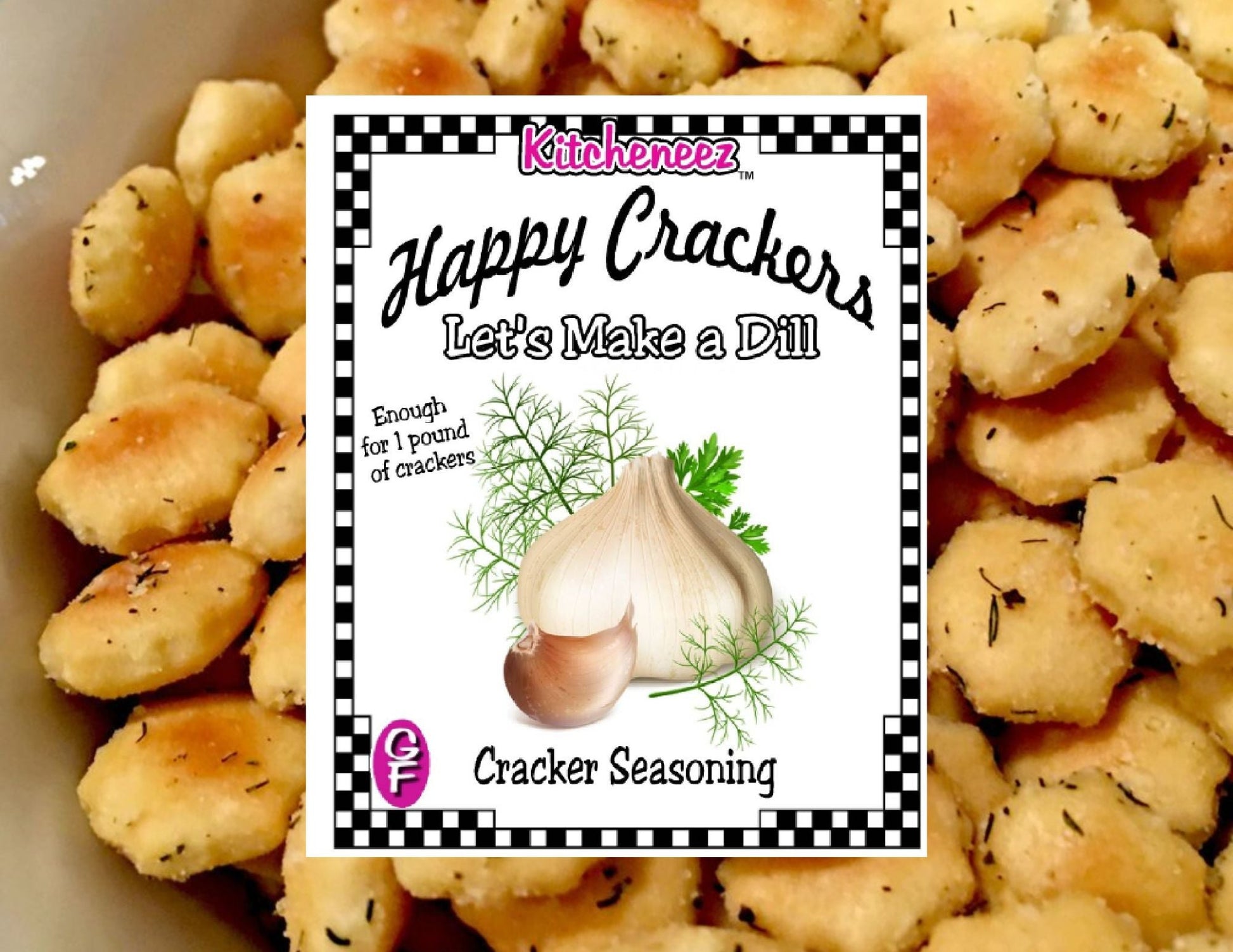 Let's Make a Dill Happy Cracker Spice Seasoning - Kitcheneez Mixes & More!