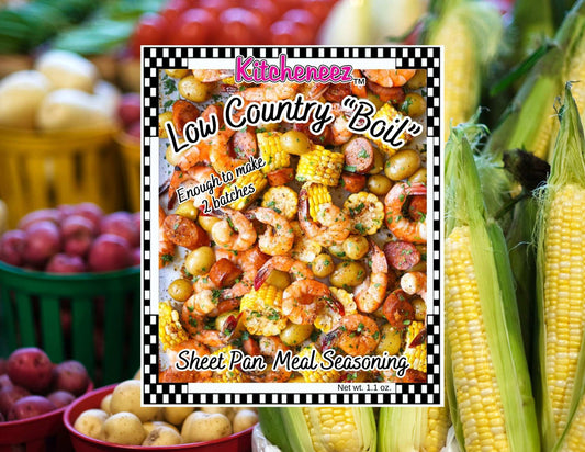 Low Country "Boil" Sheet Pan Spice Seasoning - Kitcheneez Mixes & More!