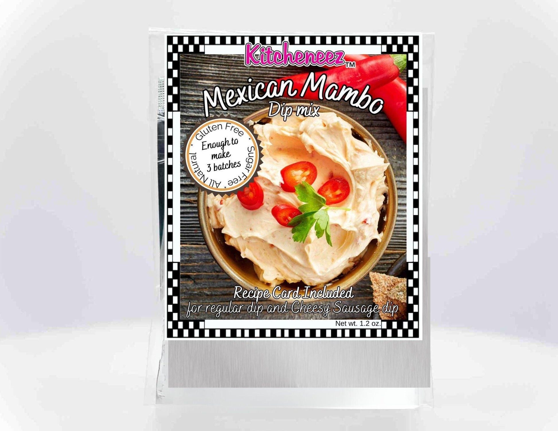 Mexican Mambo dip mix (with a bonus recipe for Cheesy Sausage Dip) - Kitcheneez Mixes & More!