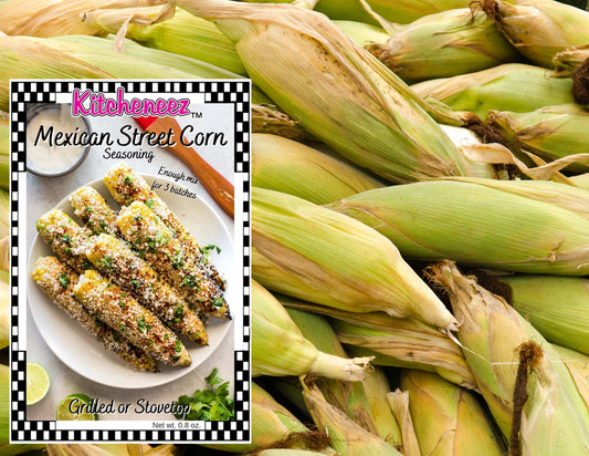 Mexican Street Corn Spice Seasoning - Kitcheneez Mixes & More!