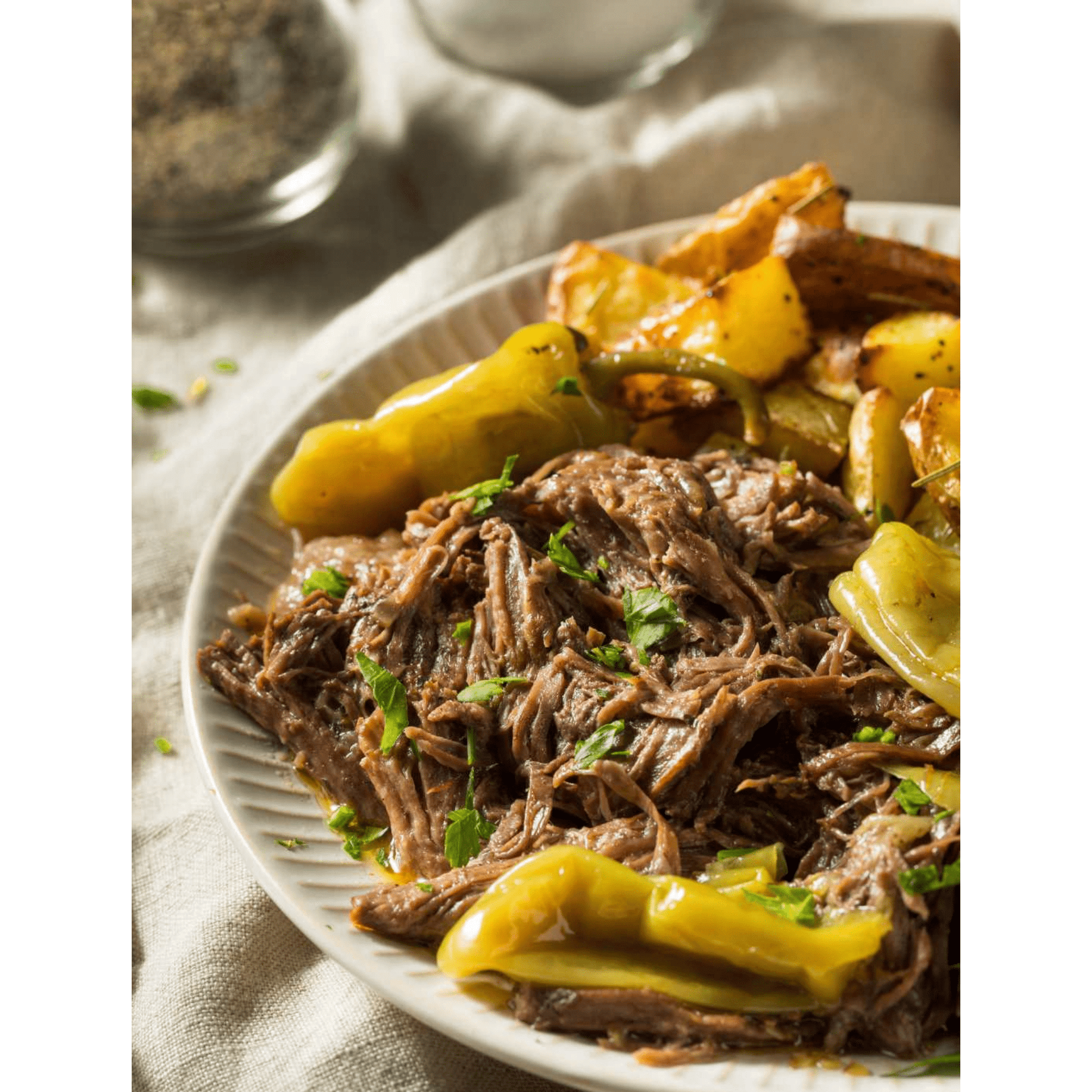 Mississippi Pot Roast Crockpot Spice Seasoning - Kitcheneez Mixes & More!