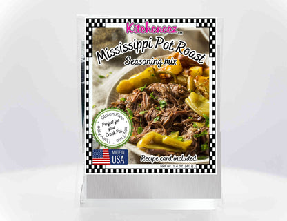 Mississippi Pot Roast Crockpot Spice Seasoning