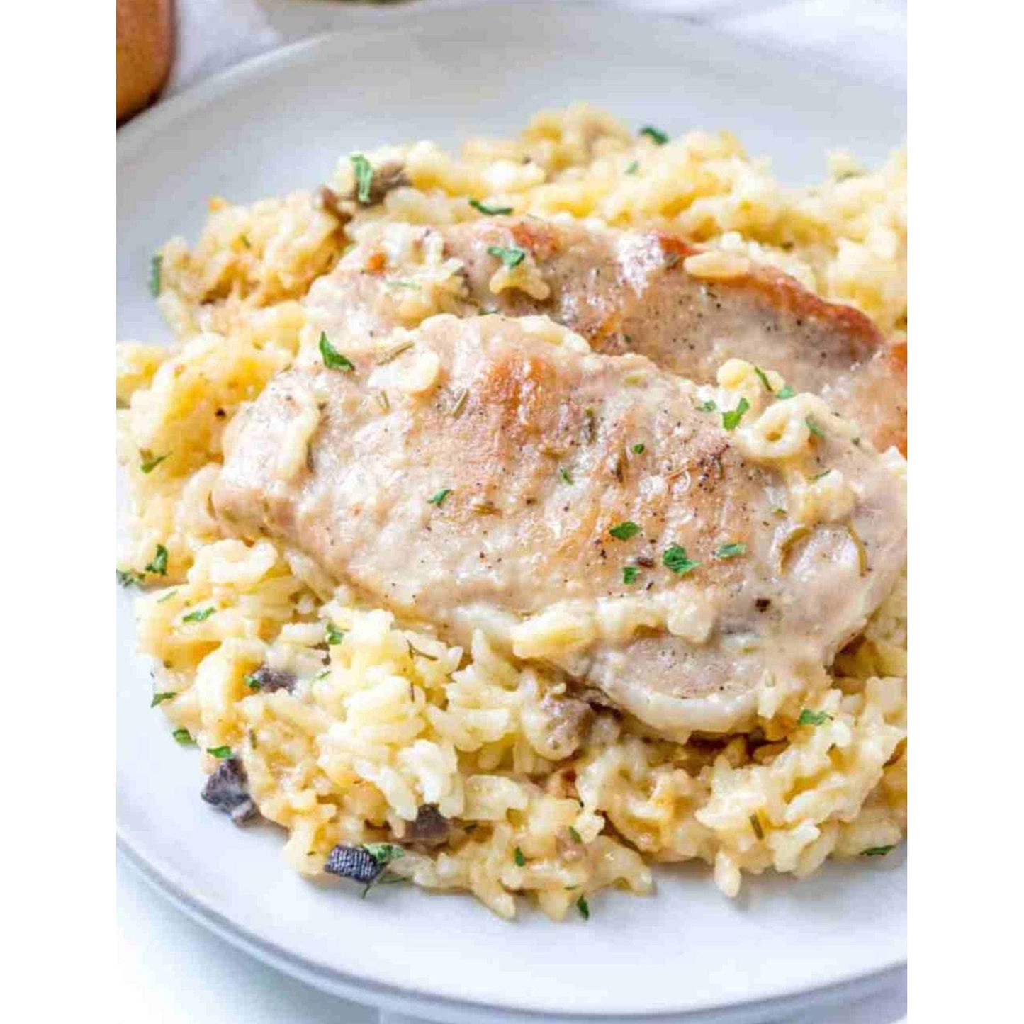Pork Chops And Rice In Oven Recipe Baked Pork Chop Rice