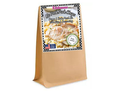No Peek Pork Chops Dump 'n Bake Rice kit