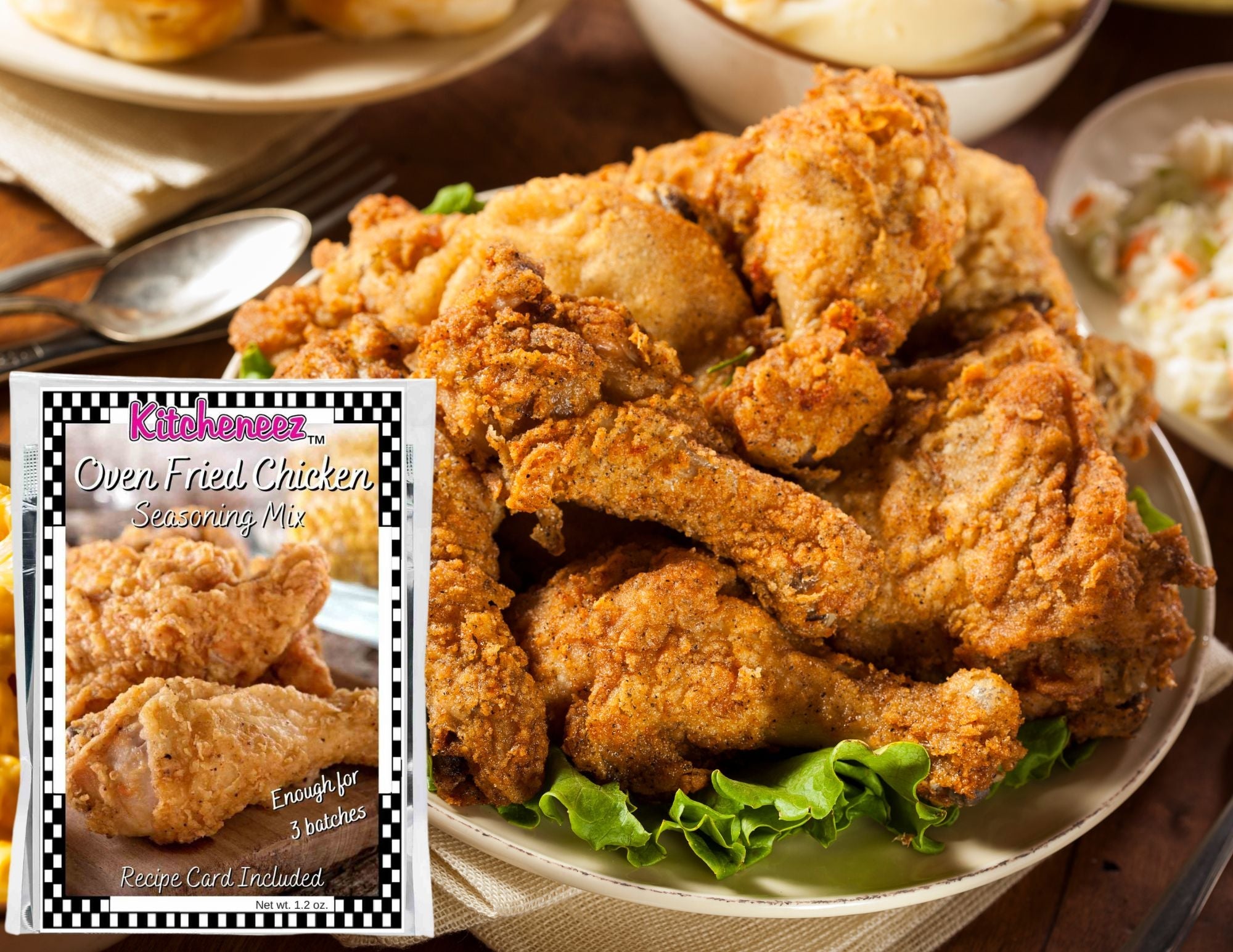 Oven Fried Chicken Spice Seasoning