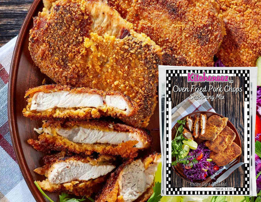 Oven "Fried" Pork Chop Seasoning Spice - Kitcheneez Mixes & More!