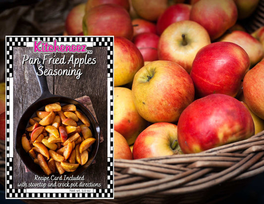 Pan Fried Apples Spice Seasoning - Kitcheneez Mixes & More!