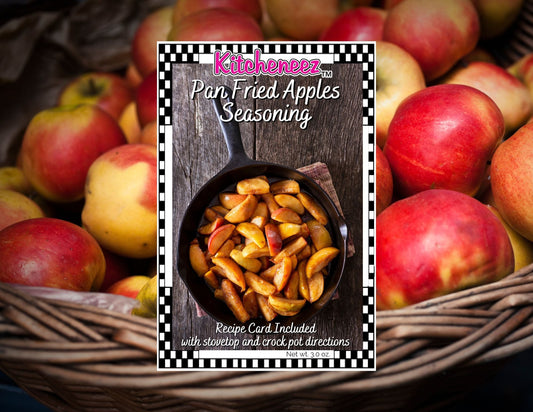 Pan Fried Apples Spice Seasoning - Kitcheneez Mixes & More!