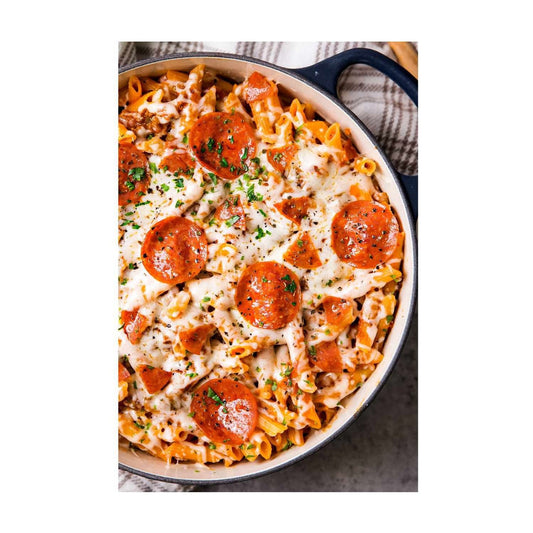 Pizza Pasta Skillet Meal Kit with Seasoning and Pasta - Kitcheneez Mixes & More!