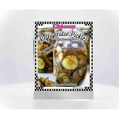 Refrigerator Pickle mix - Simply spiced, sweet and tangy! - Kitcheneez Mixes & More!