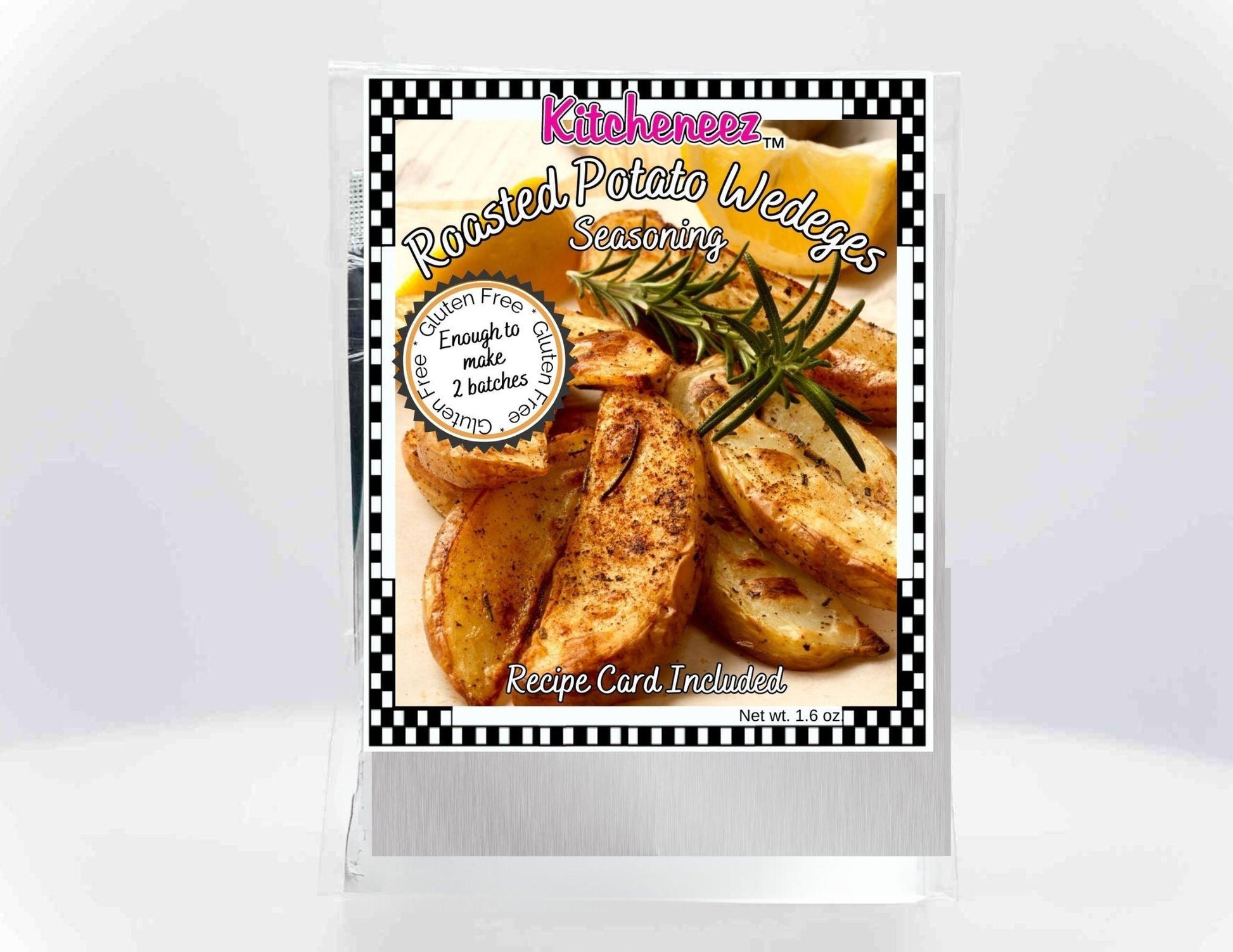 Roasted Potato Wedges Spice Seasoning - Kitcheneez Mixes & More!