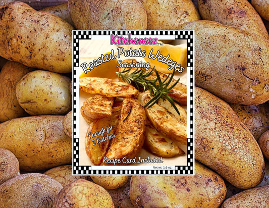 Roasted Potato Wedges Spice Seasoning - Kitcheneez Mixes & More!