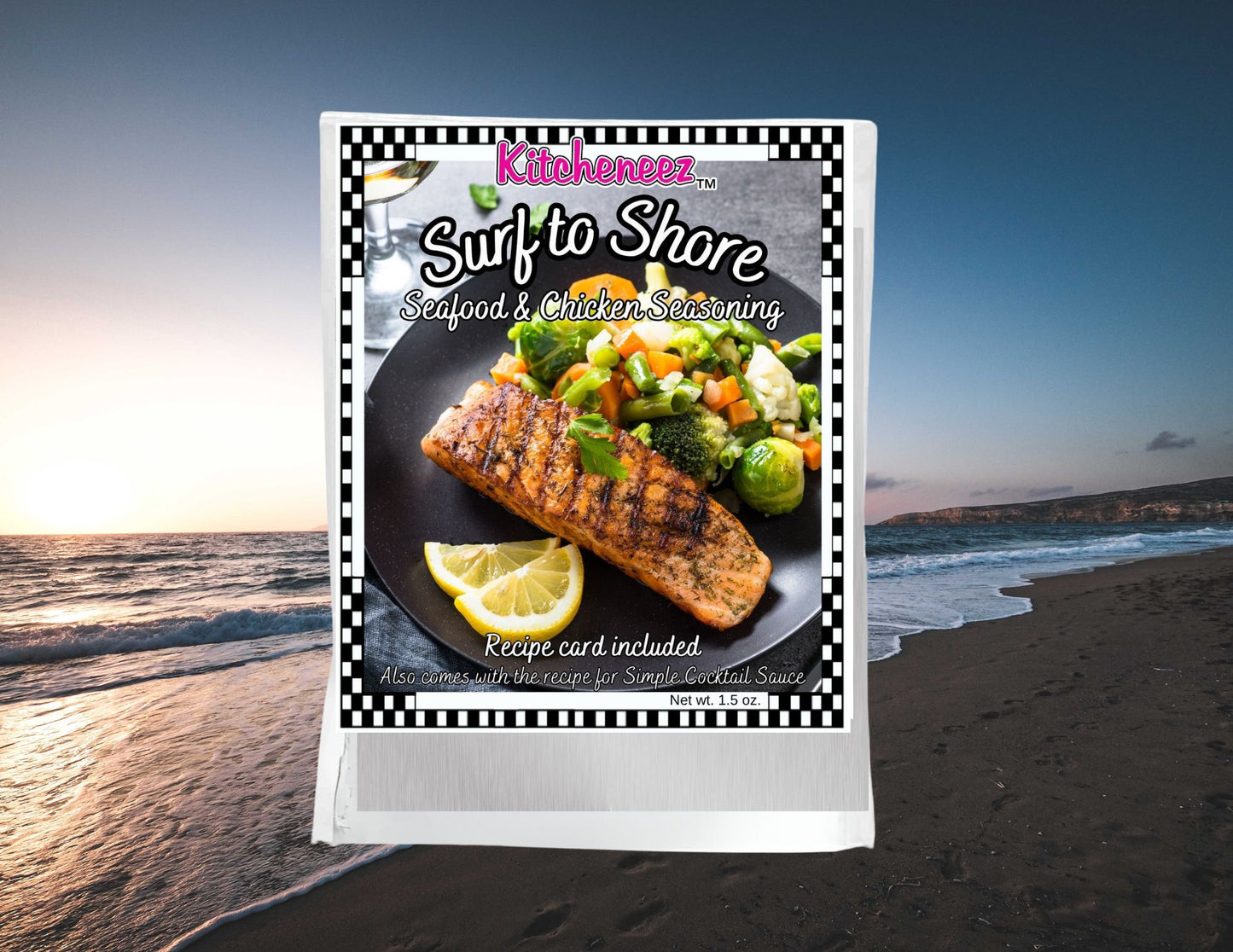 Surf to Shore Seafood Seasoning Rub