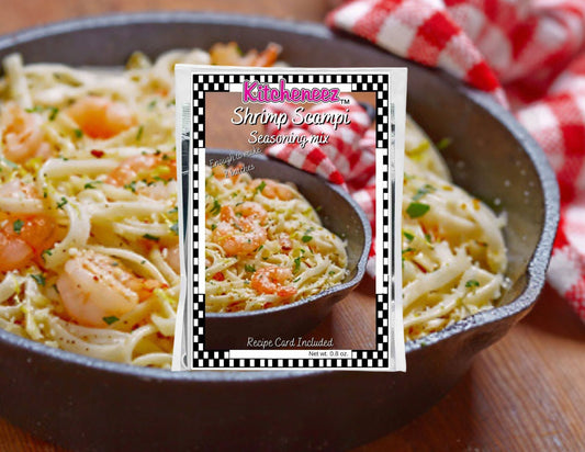 Shrimp Scampi Spice Seasoning - Kitcheneez Mixes & More!