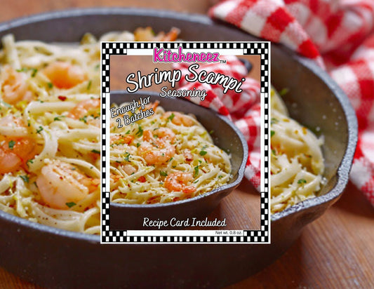 Shrimp Scampi Spice Seasoning - Kitcheneez Mixes & More!