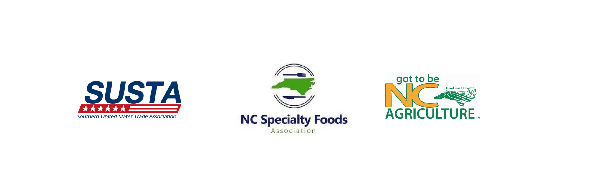 Kitcheneez is a member of SUSTA: Southern United States Trade Association, NC Specialty Foods Association and the Goodness Grows in North Carolina program.