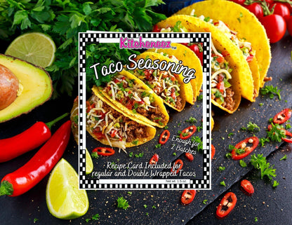 Taco Seasoning - Kitcheneez Mixes & More!