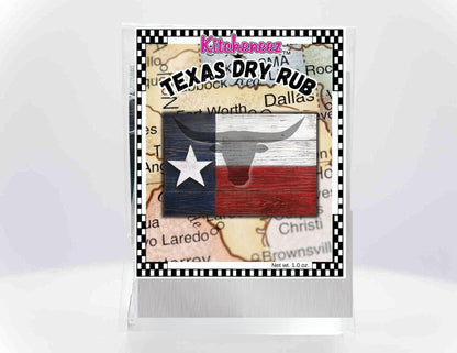 Texas Dry Rub -The perfect rub for briskets, beef ribs and chuck roasts! - Kitcheneez Mixes & More!