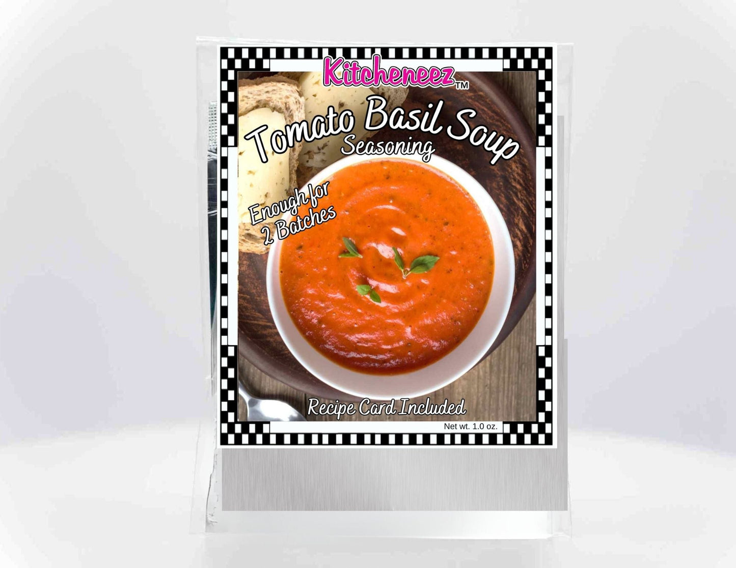 Tomato Basil Soup Spice Seasoning - Kitcheneez Mixes & More!