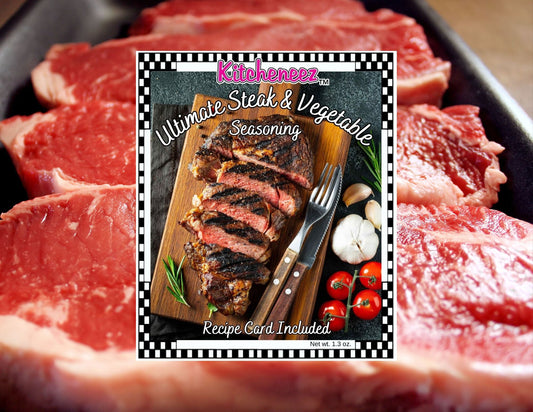 Ultimate Steak & Vegetable Seasoning rub - Kitcheneez Mixes & More!