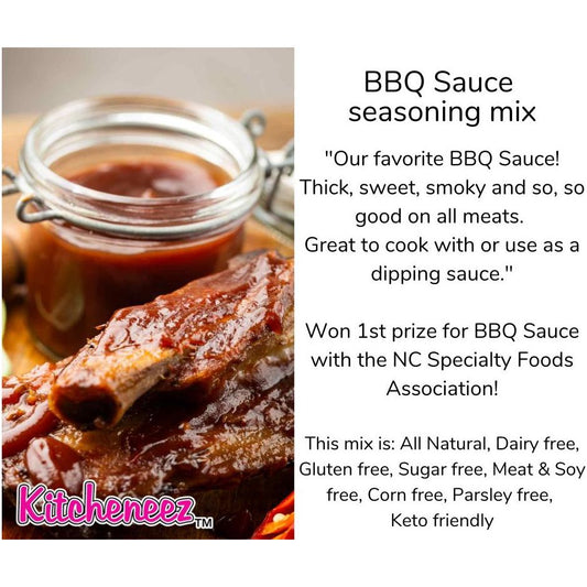 BBQ Sauce mix- Our Favorite! - Kitcheneez Mixes & More!