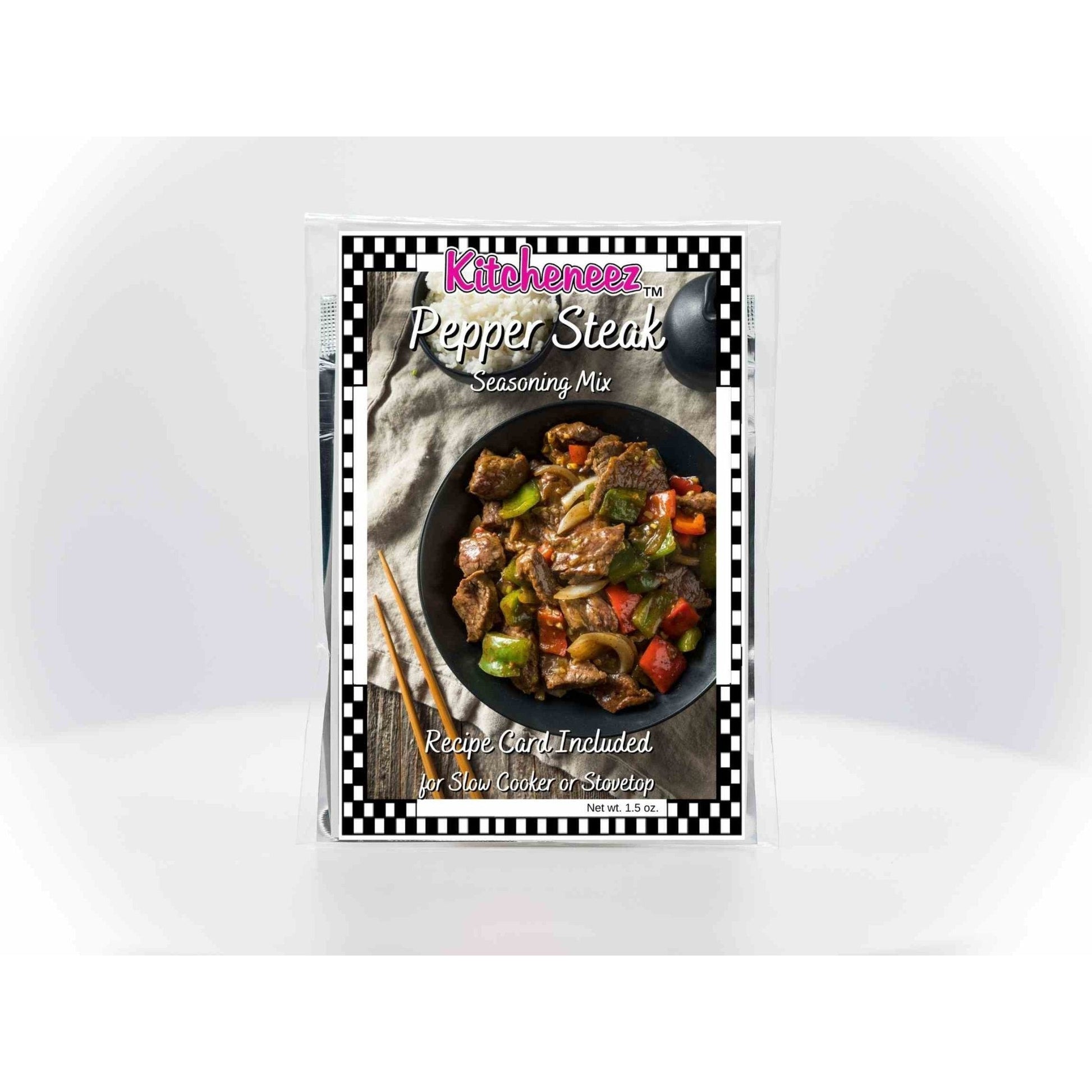 Pepper Steak seasoning - Kitcheneez Mixes & More!