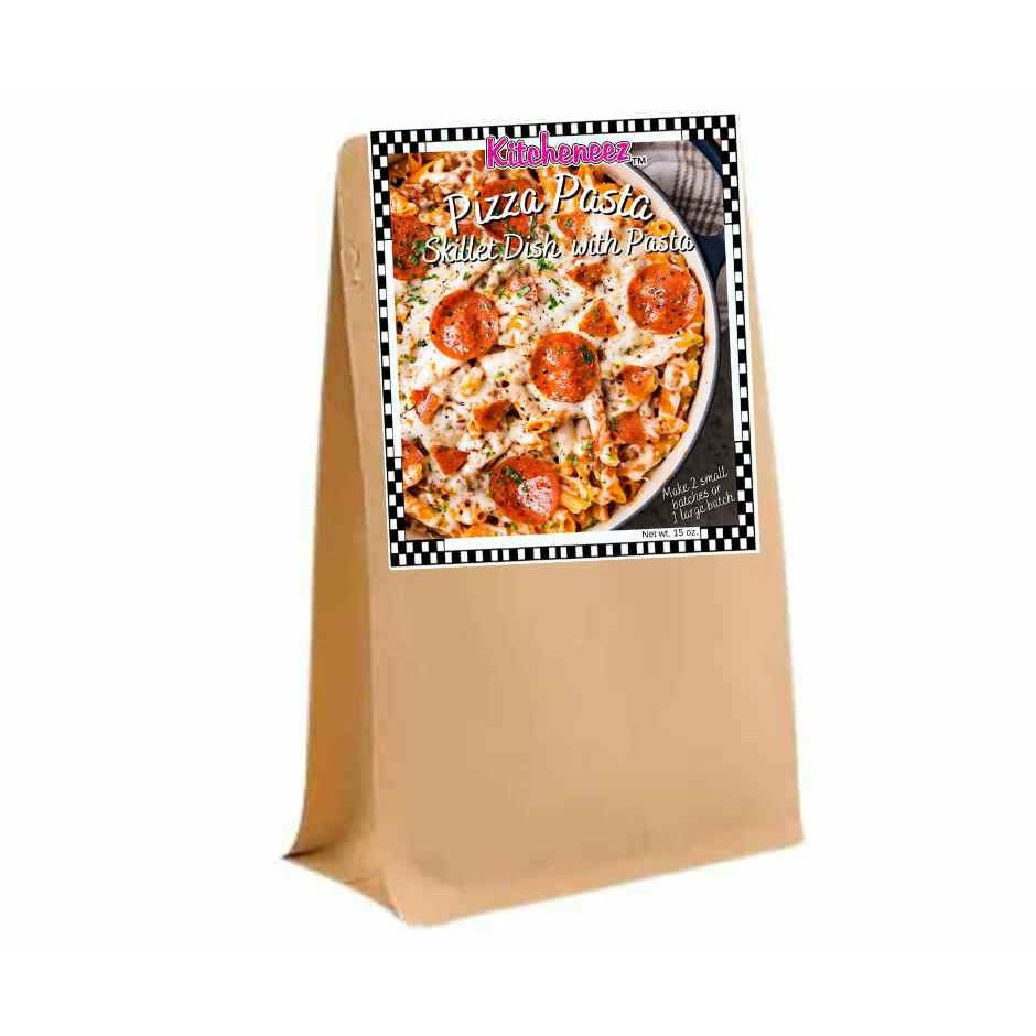 Pizza Pasta Skillet Meal with pasta included - Kitcheneez Mixes & More!