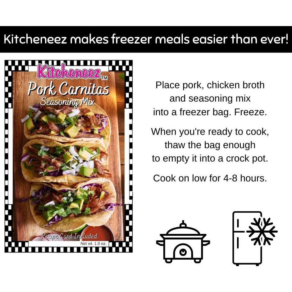 Pork Carnitas seasoning - Kitcheneez Mixes & More!
