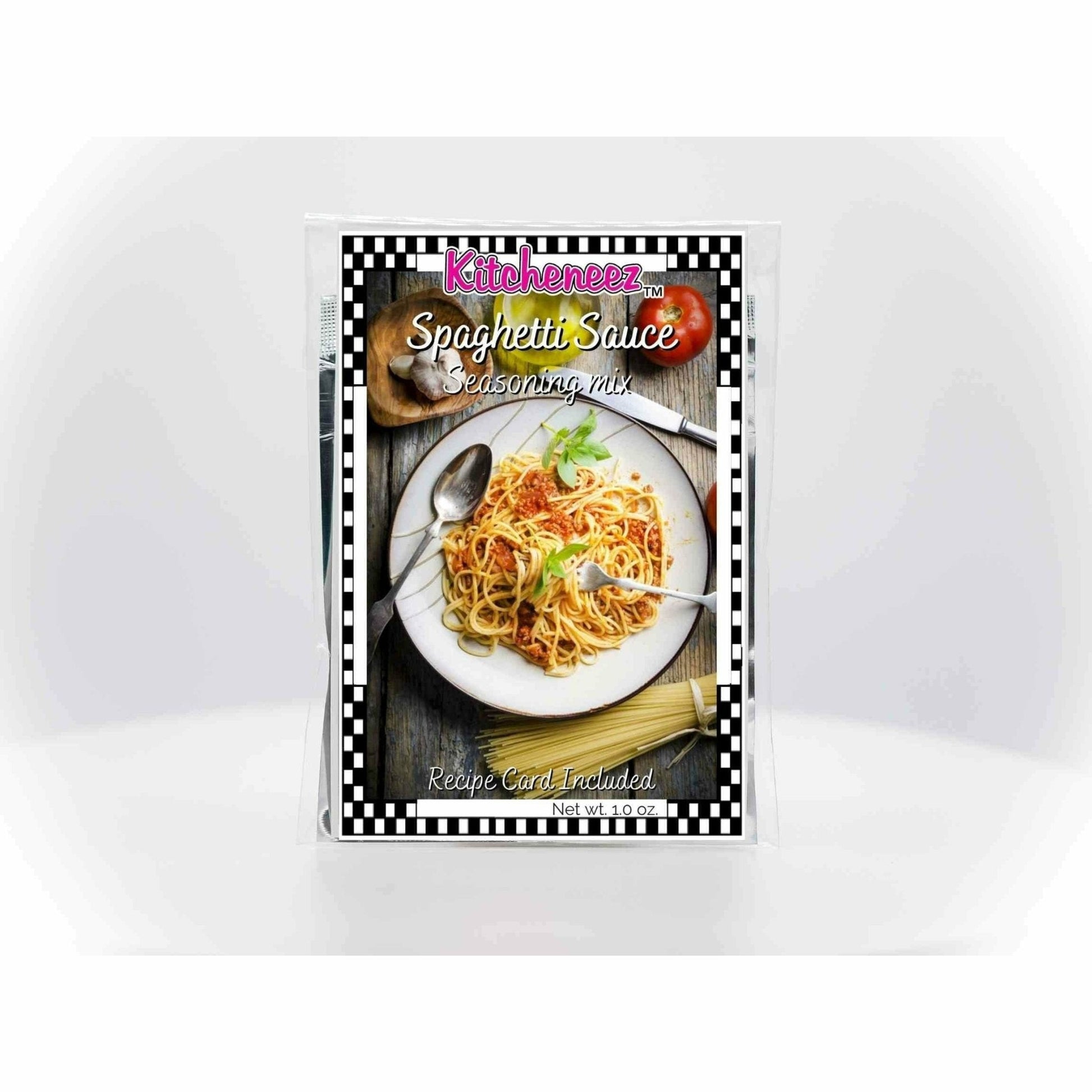 PRE-ORDER Spaghetti Sauce seasoning - Kitcheneez Mixes & More!