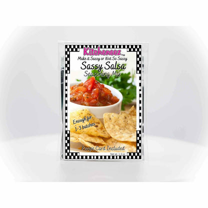 Sassy Salsa Spice Seasoning- Make it hot or not! - Kitcheneez Mixes & More!