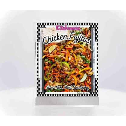 Chicken Fajita Sheet Pan Meal Spice Seasoning - Kitcheneez Mixes & More!