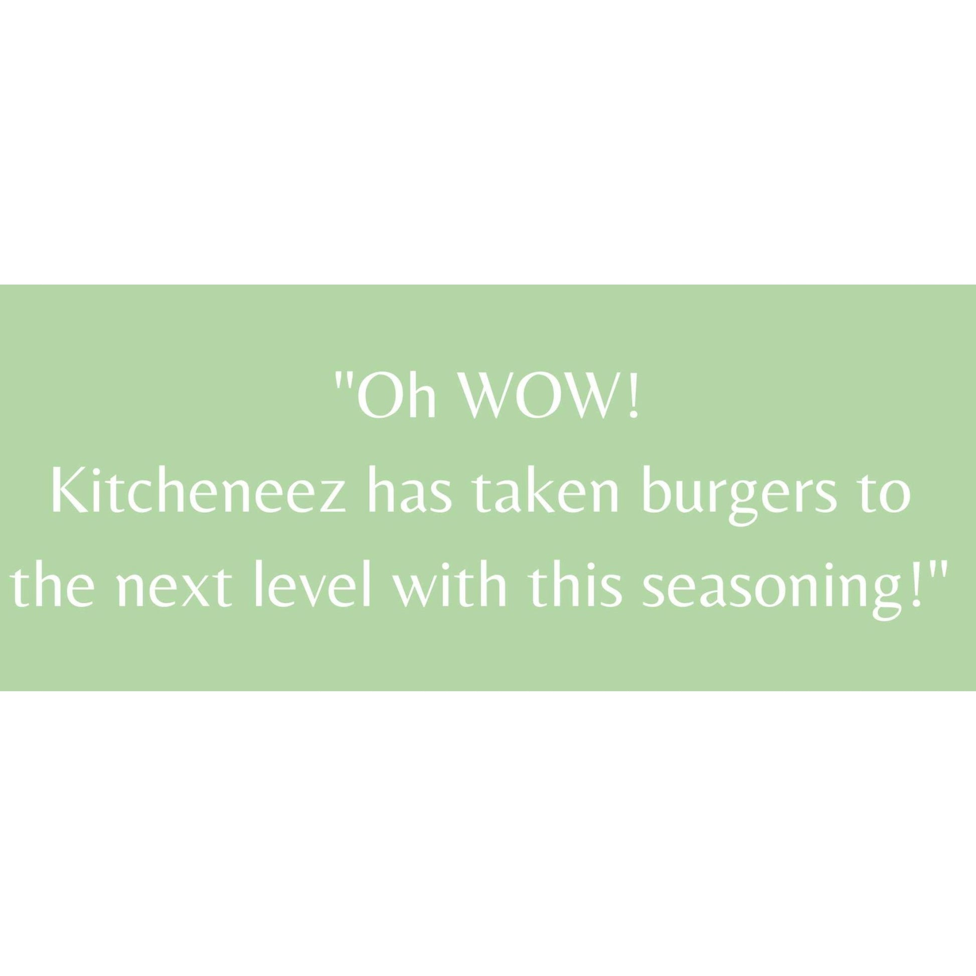 Steakhouse Burger Seasoning - Kitcheneez Mixes & More!