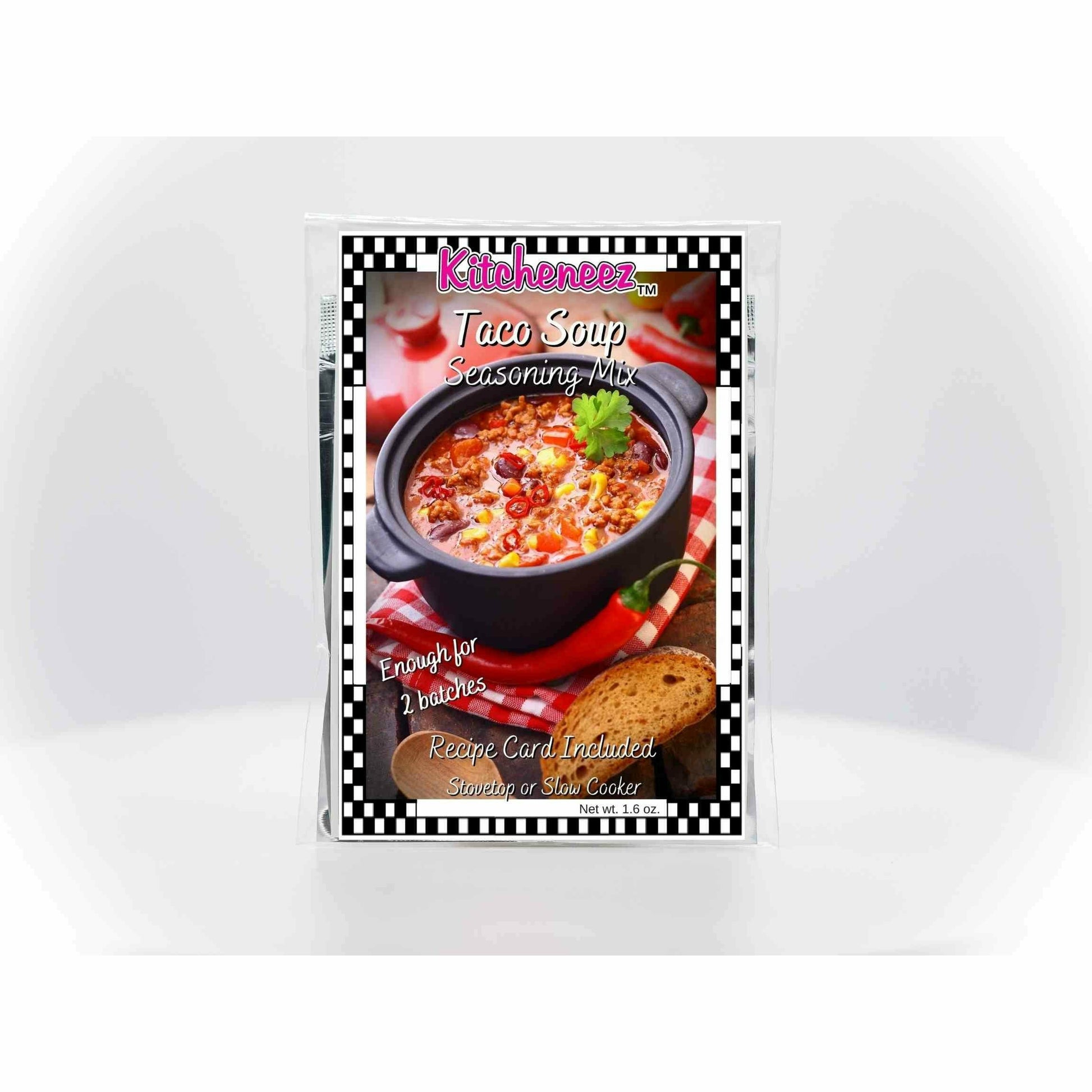 Taco Soup seasoning mix - Kitcheneez Mixes & More!