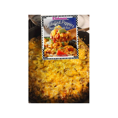 Unstuffed Peppers Skillet Meal Kit with Spices and Rice - Kitcheneez Mixes & More!